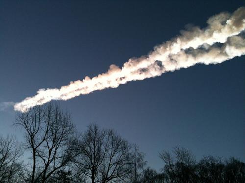 Meteor over Russia's Urals